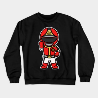 DynaRed Super Sentai Chibi Style Kawaii Crewneck Sweatshirt